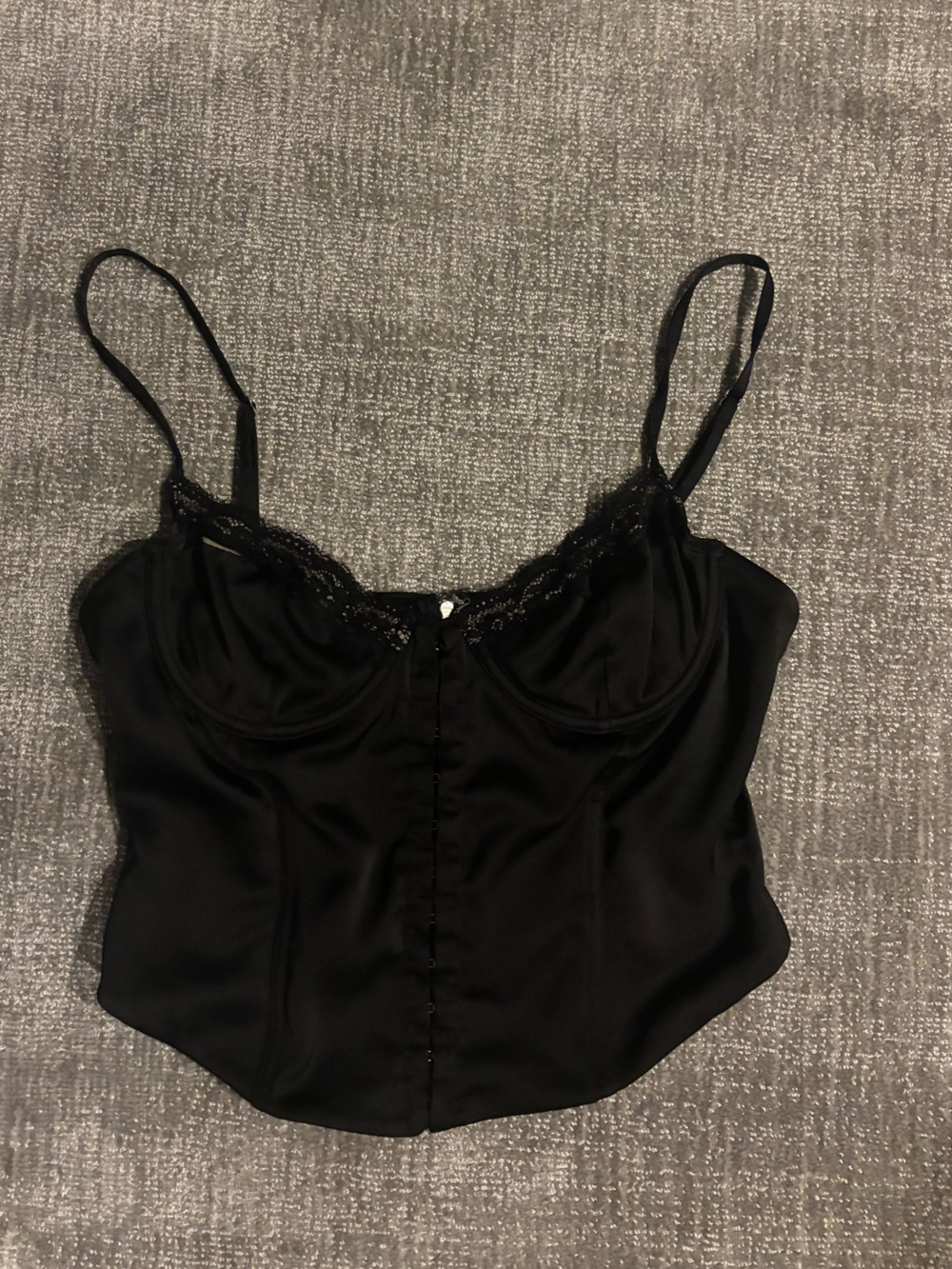 White Fox Corset Top
